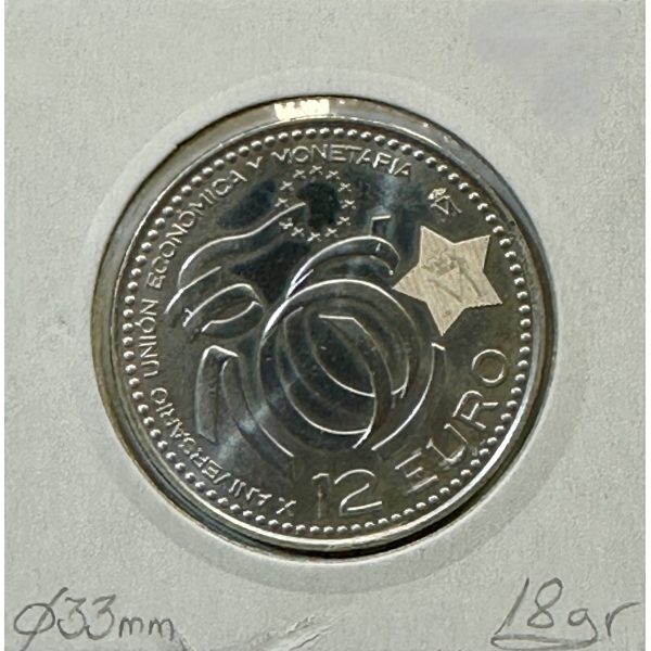 Espagne - 12 Euro 2009 en Argent //...