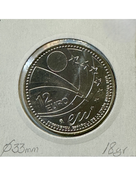 Espagne - 12 Euro 2010 en Argent - Qualité : SUP (REF 1)