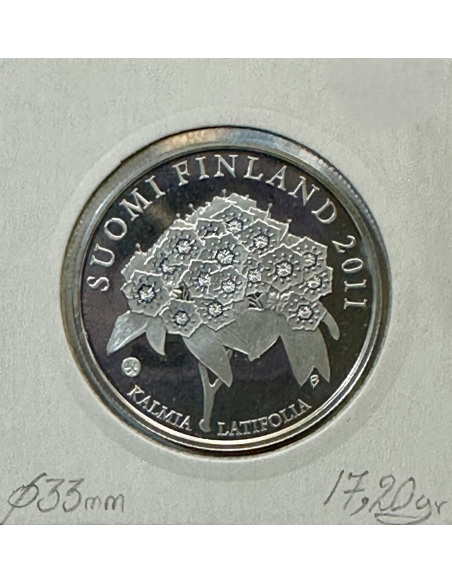 FINLANDE - 10 EURO 2011 - Pièce de Monnaie en Argent // BE