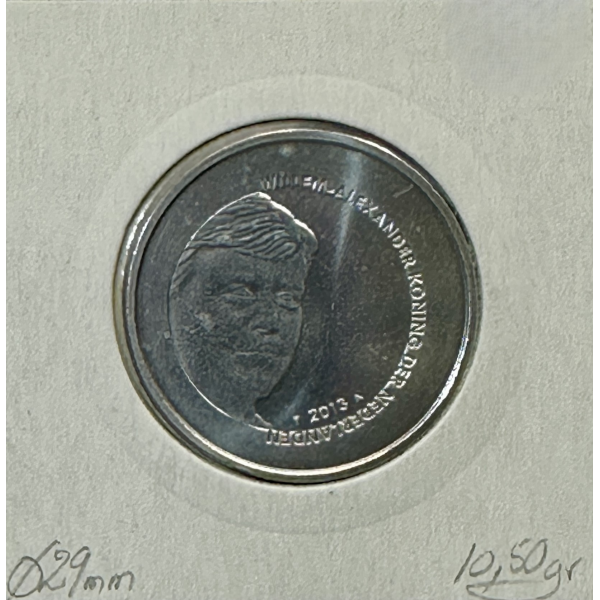 PAYS-BAS - 5 EURO 2013  en Cuivre...