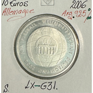ALLEMAGNE - 10 EURO 2006 - Pièce de monnaie en argent //...