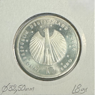 ALLEMAGNE - 10 EURO 2006 - Pièce de monnaie en argent //... 2