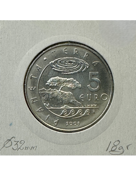 SAINT-MARIN - 5 Euro Commémorative 2008 en Argent // Qualité : SUP