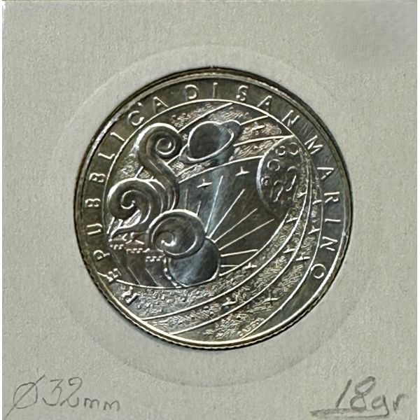 SAINT-MARIN - 5 Euro Commémorative...