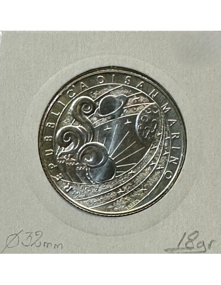 SAINT-MARIN - 5 Euro Commémorative 2009 en Argent // Qualité : SUP