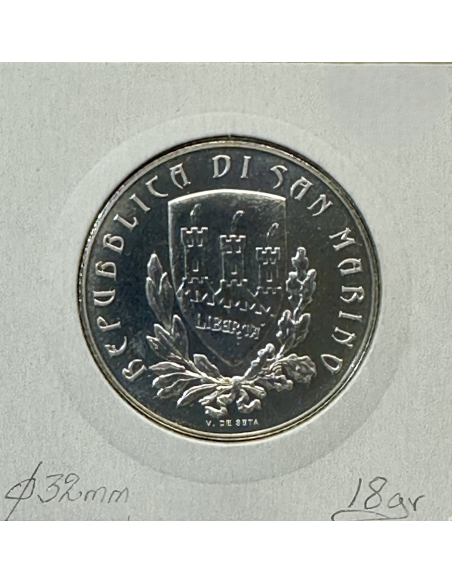 SAINT-MARIN - 5 Euro Commémorative 2012 en Argent // Qualité : SUP