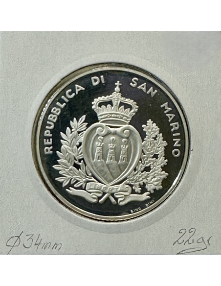 SAINT-MARIN - 10 Euro Commémorative 2011 en Argent // Qualité : BE