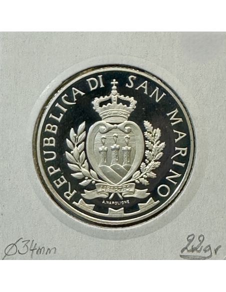 SAINT-MARIN - 10 Euro Commémorative 2012 en Argent // Qualité : BE