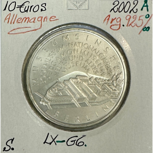 ALLEMAGNE - 10 EURO 2002A - Pièce de monnaie en argent //...