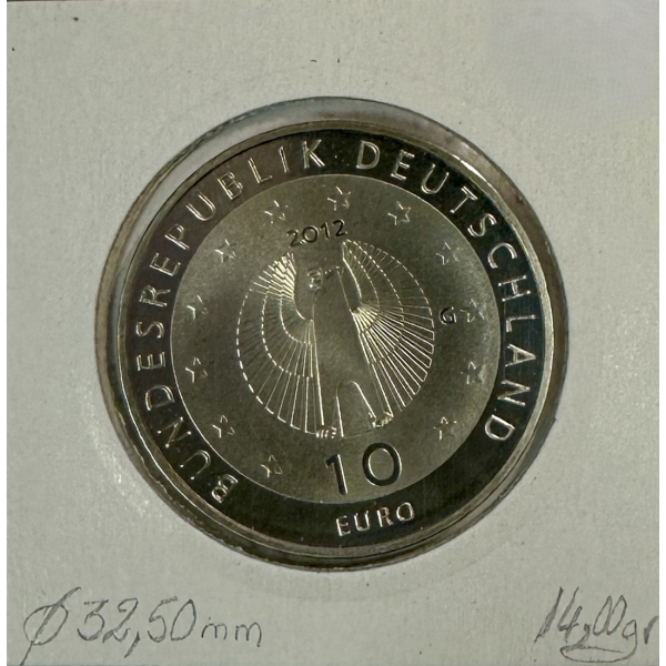 ALLEMAGNE - 10 EURO 2012G - Pièce de...