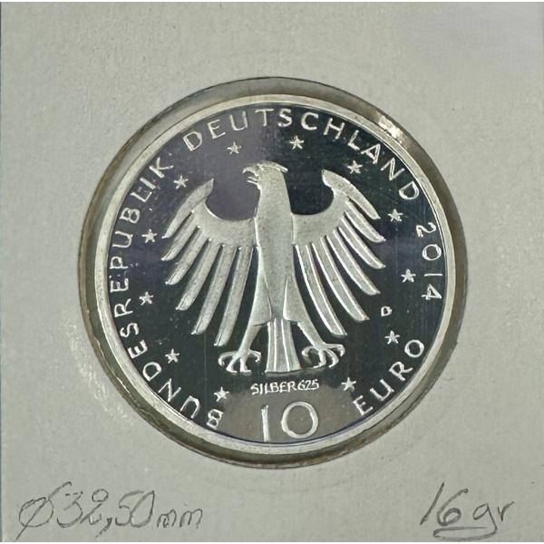 ALLEMAGNE - 10 EURO 2014D - Pièce de...