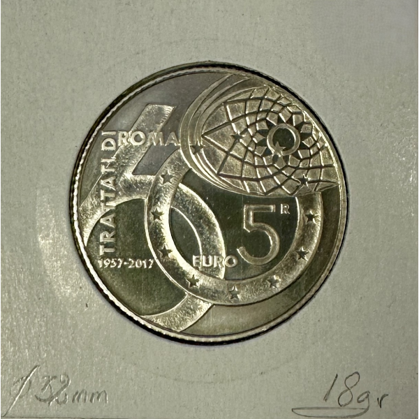 ITALIE - 5 EURO 2017 - Pièce de...