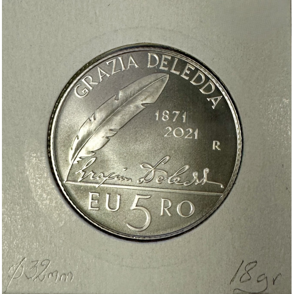 ITALIE - 5 EURO 2021 - Pièce de...