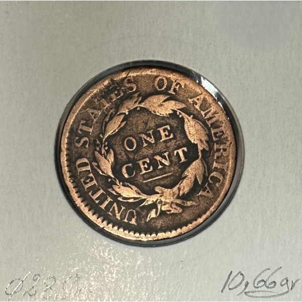 ETATS-UNIS - 1 CENT 1817 - Pièce de...
