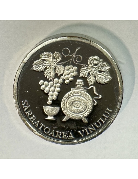 MOLDAVIE - 10 LEI 2003 - Pièce de Monnaie en Nickel Plaqué Laiton // BE