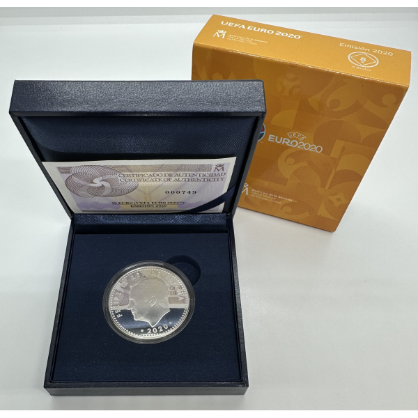 ESPAGNE - 10 EURO 2020 en ARGENT -...