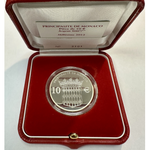 MONACO - 10 Euro 2012 en Argent - 400 ANS DU TITRE //...