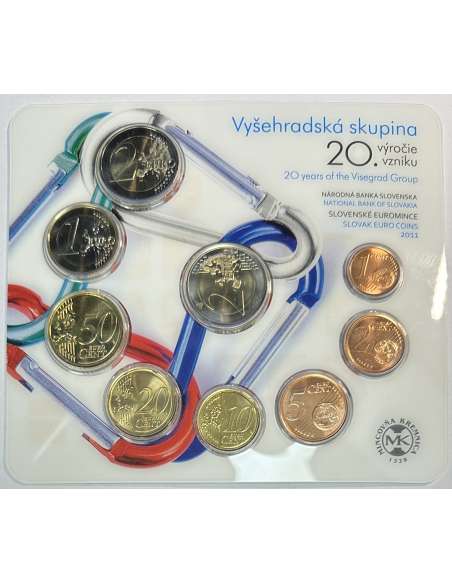 Slovaquie - Coffret Brillant Universel 2011 (Absence de l'étui cartonné)