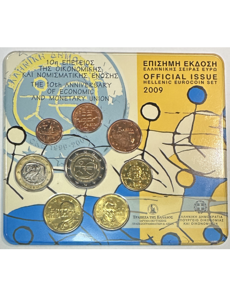 Grèce - Coffret Brillant Universel 2009 // BU 2009