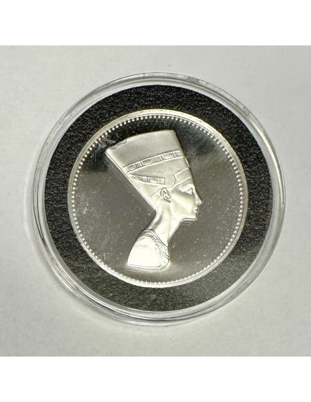 EGYPTE - 5 POUNDS 1999 - Pièce de Monnaie en Argent // Qualité : BE (KM 901)