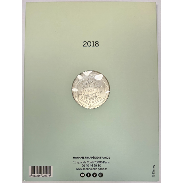 France - 50 Euro 2018 - Monnaie...