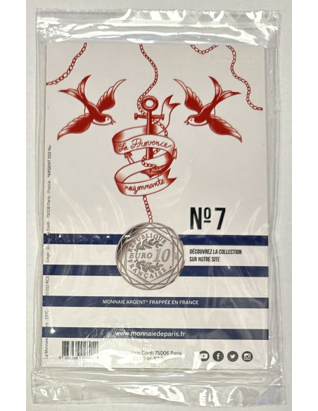 France - 10 Euro 2017 - Pièce de Monnaie en Argent // JEAN PAUL GAULTIER