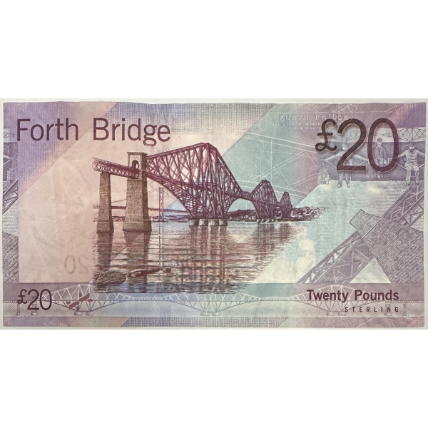 SCOTLAND - 20 POUND (2009) - Billet...