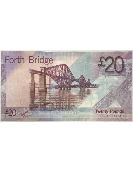 SCOTLAND - 20 POUND (2009) - Billet de banque en qualité : TTB
