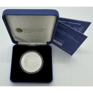 IRLANDE - PIECE DE 10 EURO EN ARGENT BE (2015) - COFFRET...