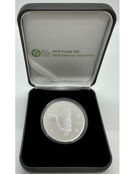 IRLANDE - PIECE DE 15 EURO EN ARGENT BE (2018) - COFFRET BELLE EPREUVE