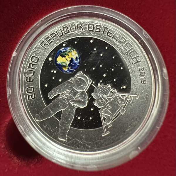 AUTRICHE - PIECE DE 20 EURO EN ARGENT...