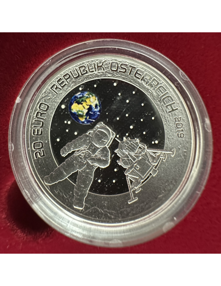 AUTRICHE - PIECE DE 20 EURO EN ARGENT BE (2019) - COFFRET BELLE EPREUVE