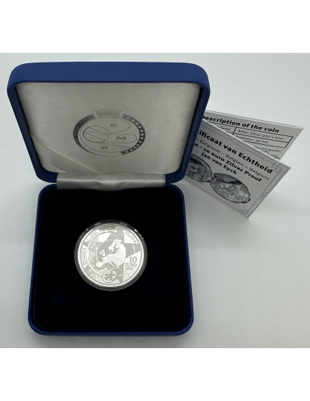 BELGIQUE - PIECE DE 10 EURO EN ARGENT BE (2020) - COFFRET BELLE EPREUVE