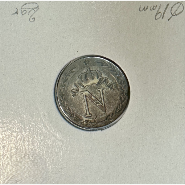 10 CENTIMES NAPOLEON Ier (1808 A)...