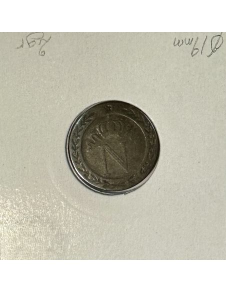 10 CENTIMES NAPOLEON Ier (1810 B) Pièce de Monnaie en Billon // TTB