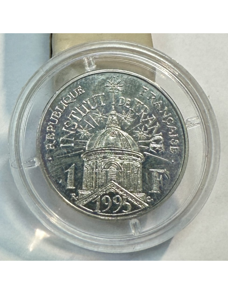 1 FRANC (1995) ESSAI (Institut de France) Pièce de Monnaie en Nickel