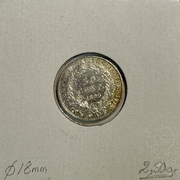 50 CENTIMES CERES - 1895 A - Pièce de...