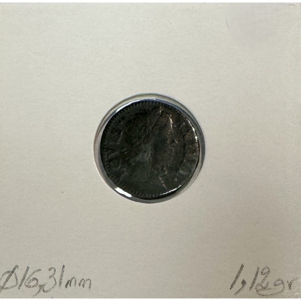 DENIER TOURNOIS - LOUIS XIV 1649A -...