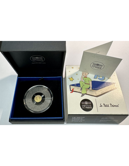 France - Coffret Belle Epreuve 2021 - 5 EURO OR - LE PETIT PRINCE LES ETOILES
