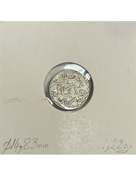MAROC - 1/2 DIRHAM (AH 1321) - Pièce de Monnaie en Argent // TTB
