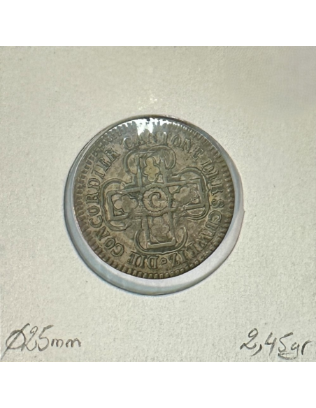 SUISSE FREIBOURG - 1 BATZEN 1828 - Pièce de Monnaie en Billon // Qualité : TTB