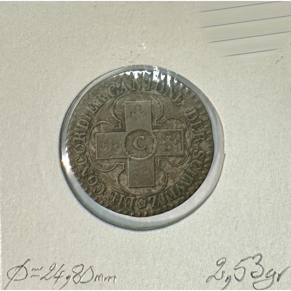 SUISSE FREIBOURG - 1 BATZEN 1827 -...