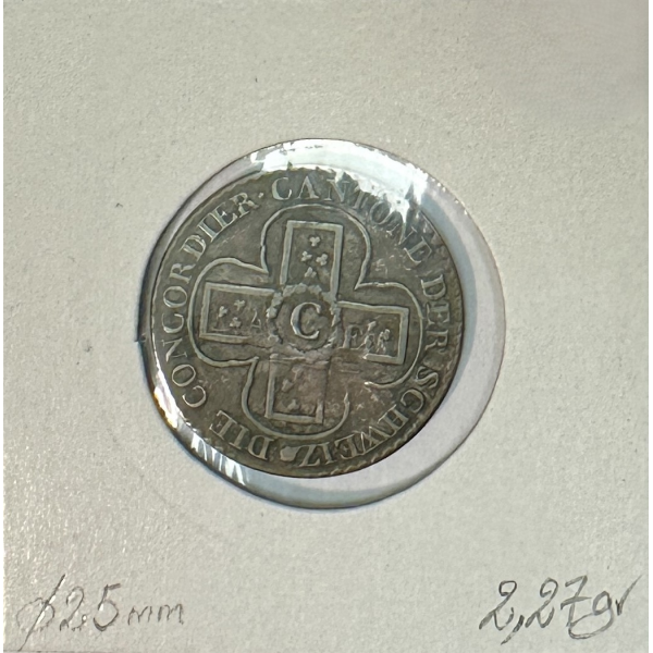 SUISSE SOLOTHURN - 1 BATZEN 1826 -...