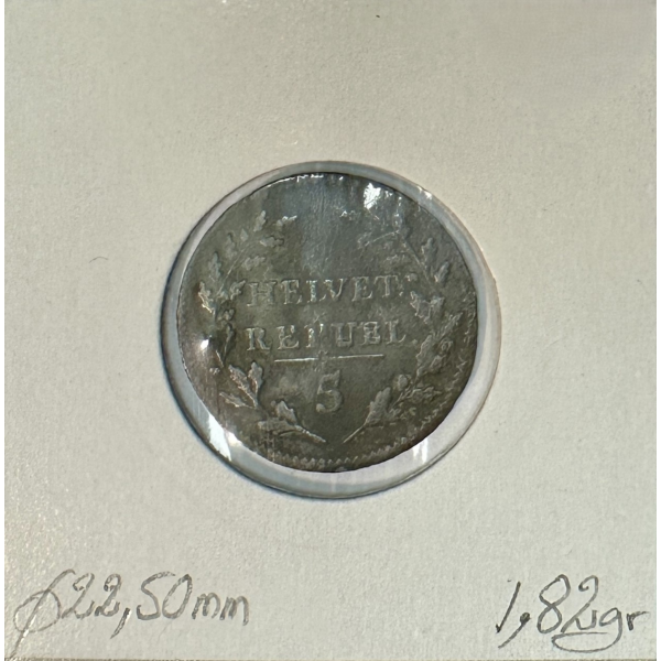 SUISSE - 1/2 BATZEN 1799 - Pièce de...