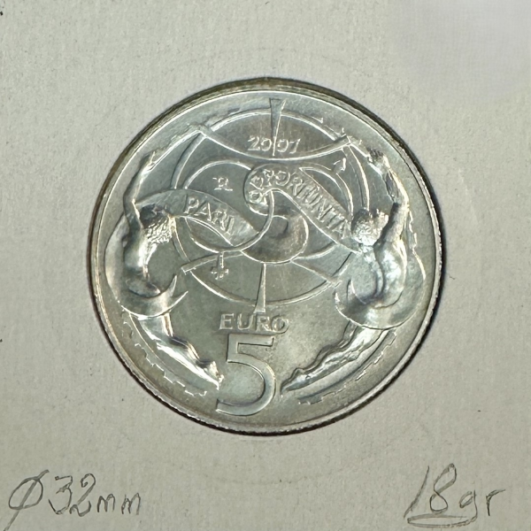 SAINT-MARIN - 5 Euro Commémorative...