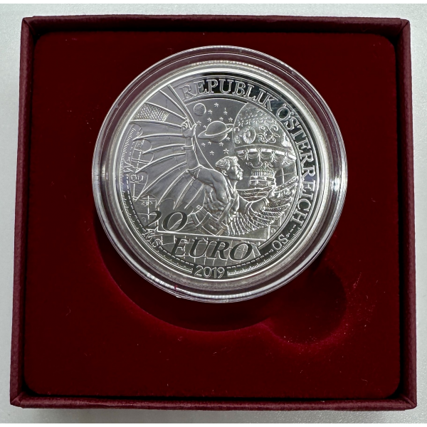 AUTRICHE - PIECE DE 20 EURO EN ARGENT...