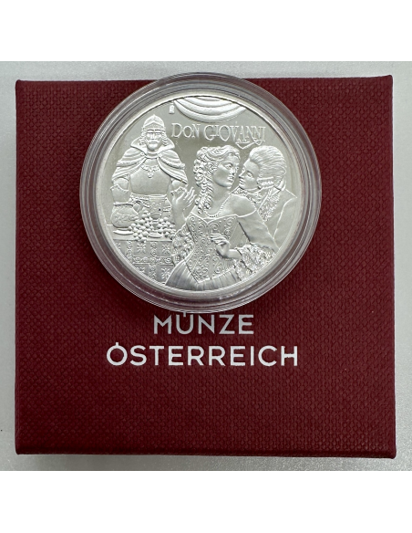 AUTRICHE - PIECE DE 20 EURO EN ARGENT BE (2016) Amadé: Das Genie