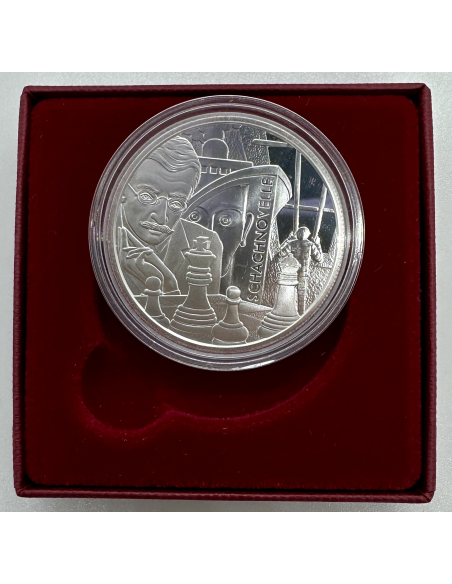 AUTRICHE - PIECE DE 20 EURO EN ARGENT BE (2013) STEFAN ZWEIG