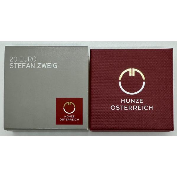 AUTRICHE - PIECE DE 20 EURO EN ARGENT...