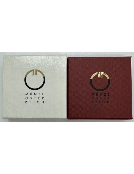 AUTRICHE - PIECE DE 10 EURO EN ARGENT BE (2002) - COFFRET BELLE EPREUVE